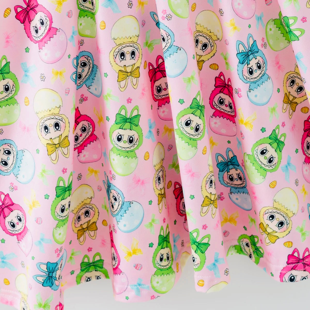 Girls Labubu Easter Dress