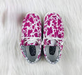 Girls Cow Print Shoes