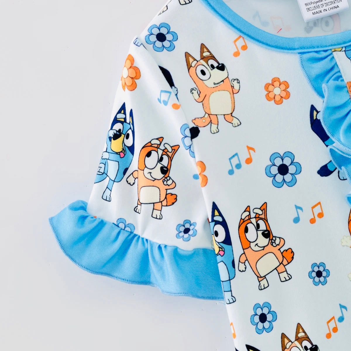 Girls Bluey Pajamas
