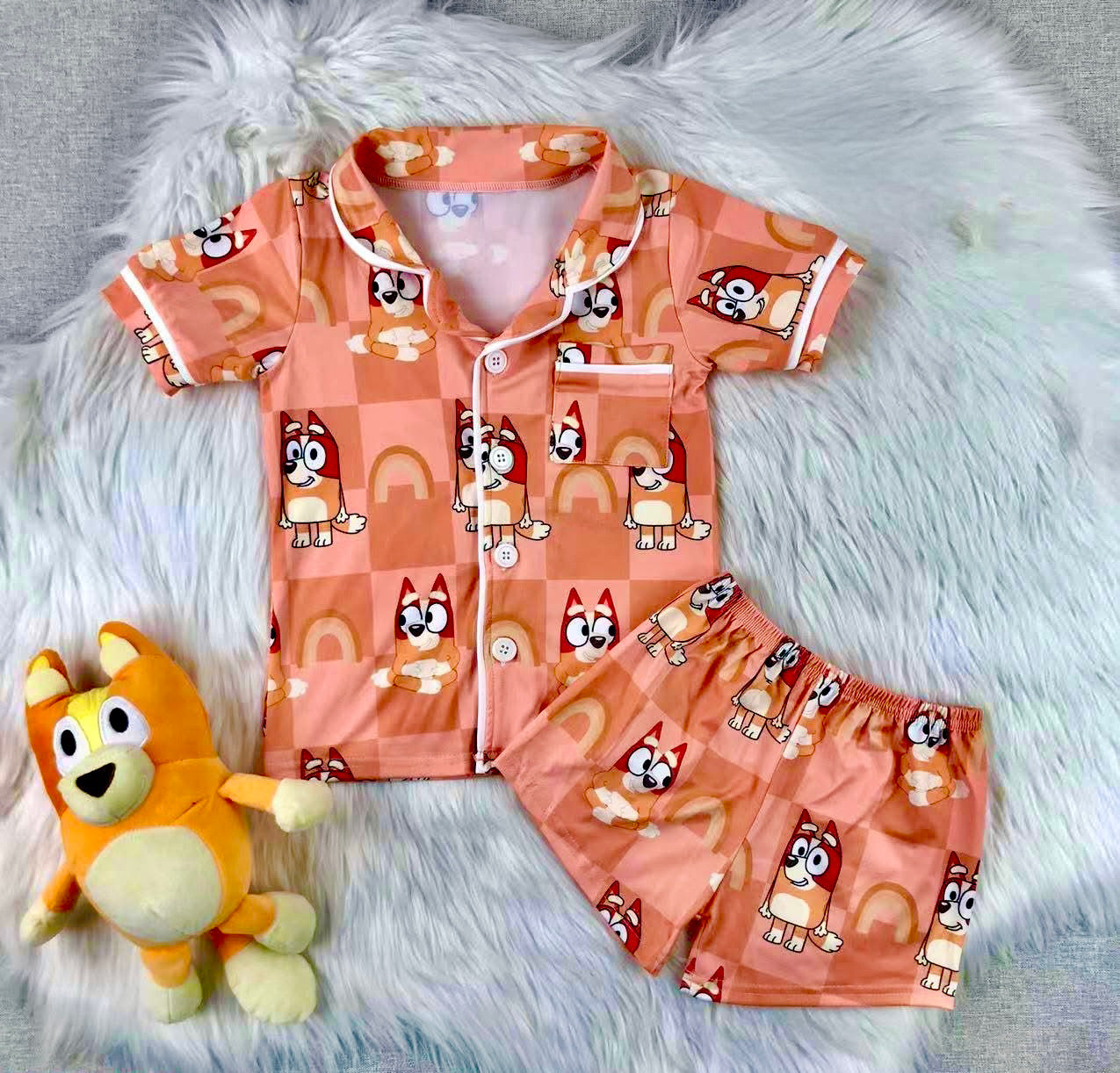 Girls Bingo Pajamas