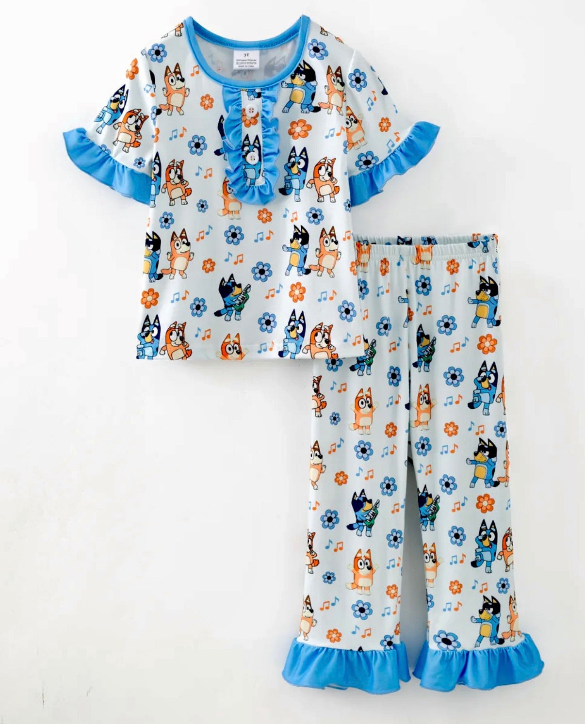 Girls Bluey Pajamas