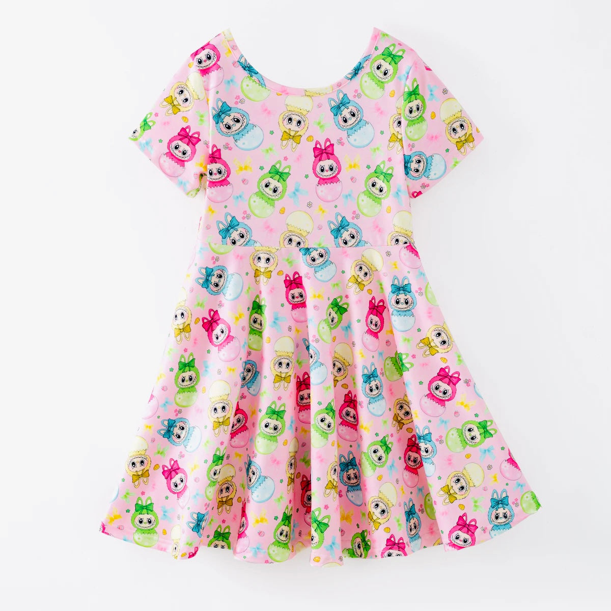 Girls Labubu Easter Dress