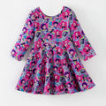 Girls Long Sleeve Demon Hunters Dress