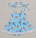 Baby Girl Bluey Romper